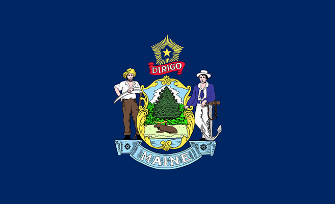 Flag of Maine