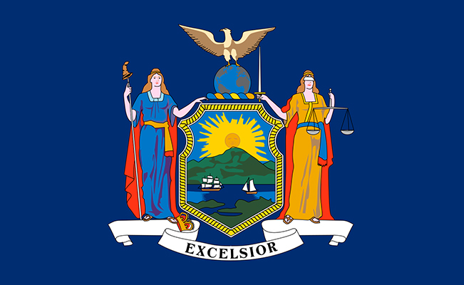 Flag of New York