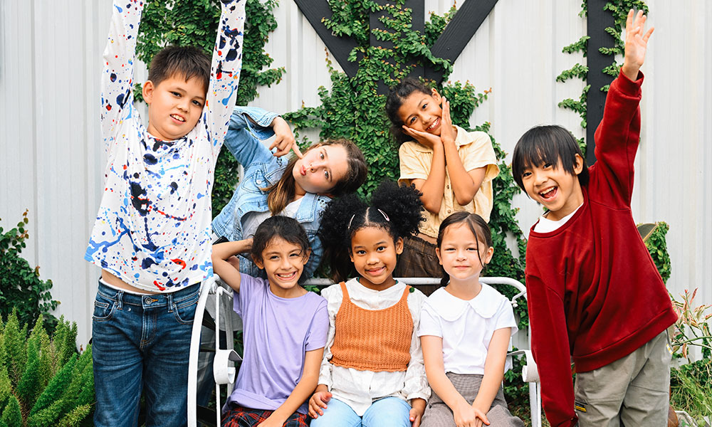 Group of Happy Children