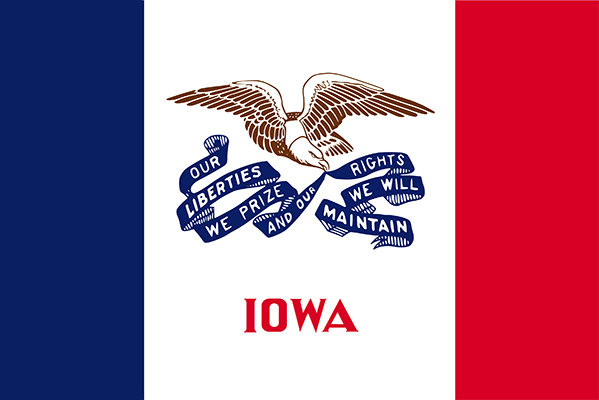 Flag of Iowa